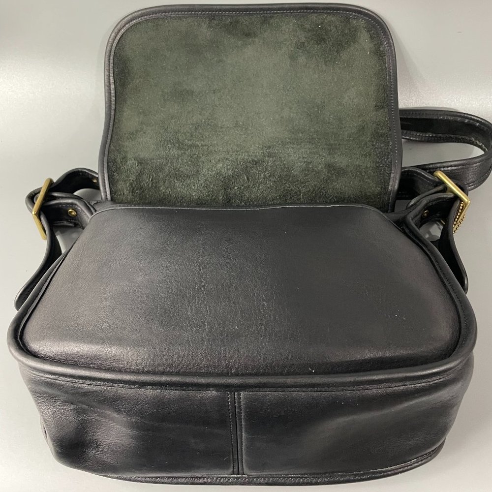 Vintage Coach # 9951 Patricia's Legacy Bag, Black - Picture 11 of 16